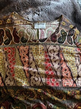 Women's Maxi Dress in Multicolor Paisley Print